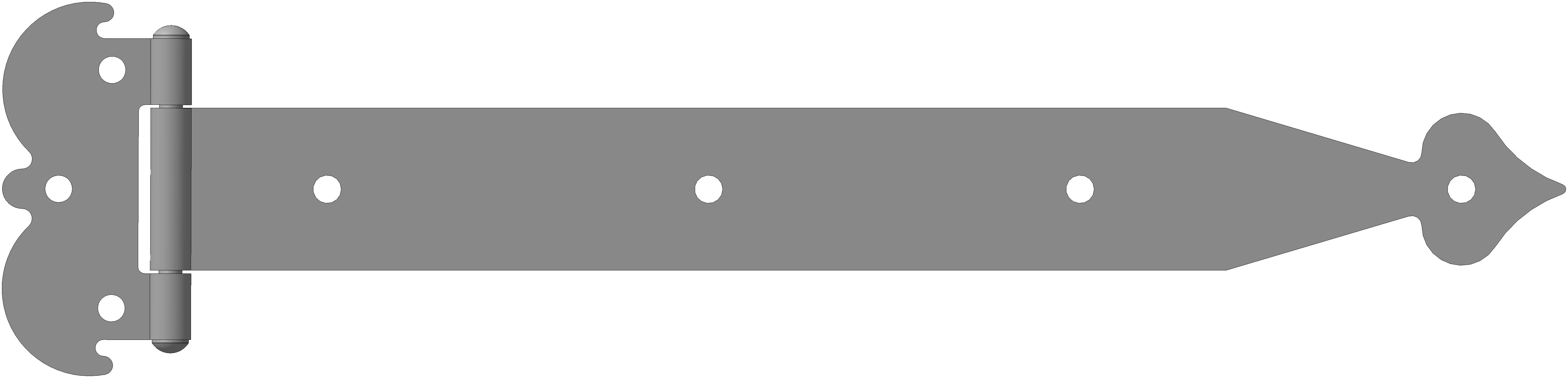 Петля-стрела фигурная ПСФ-420(кор)х24   