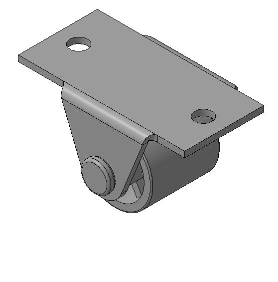 Опора колесная (роликовая) 18 (кор)х 300