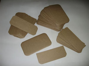 Проложка  с овальными углами из гофрокартона марки Т-22, Т-24. 