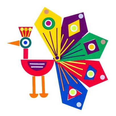 Игра-конструктор для детей 3+ "Жар-Птица"