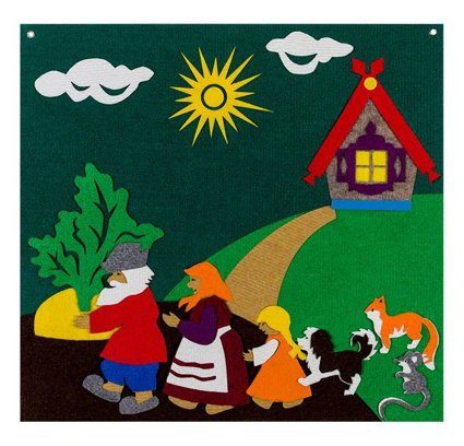 Игра театр-сказка для детей 3+ "Репка"