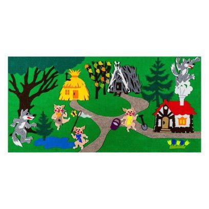 Игра театр-сказка для детей 3+ "Три поросёнка"