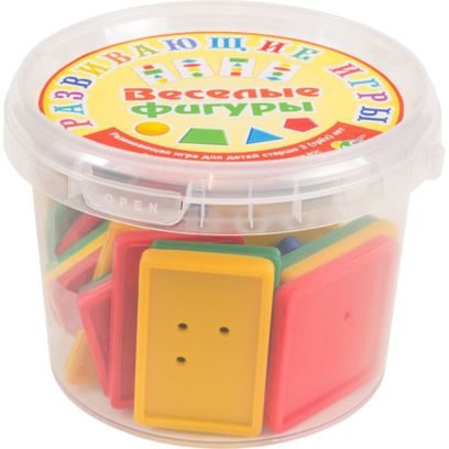 Игра для детей 3+ "Весёлые фигуры"