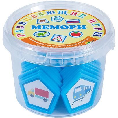 Игра для детей 3+ Мемори "Техника"
