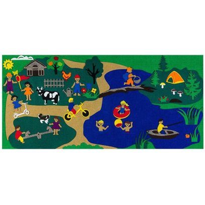 Игра-пособие для детей 3+ "Летние каникулы"