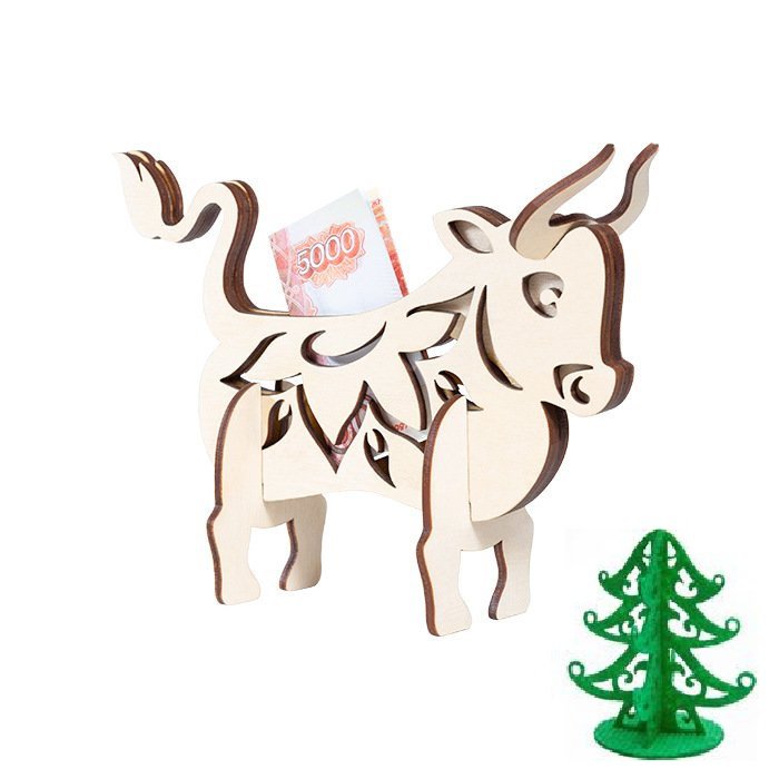 Сувенир Бык символ года 2021