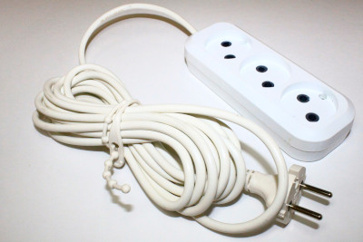 Удлинитель бытовой 3 гнезда